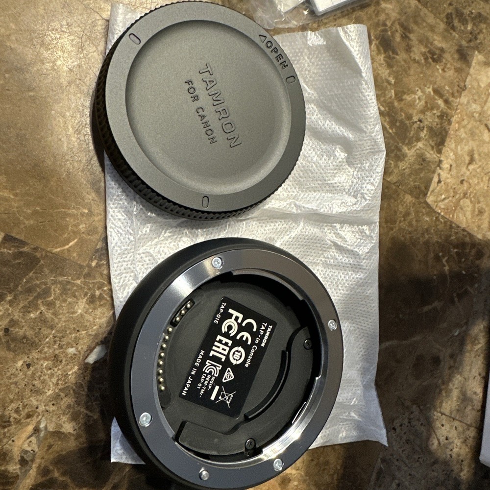 Tamron tap-in console for Canon
