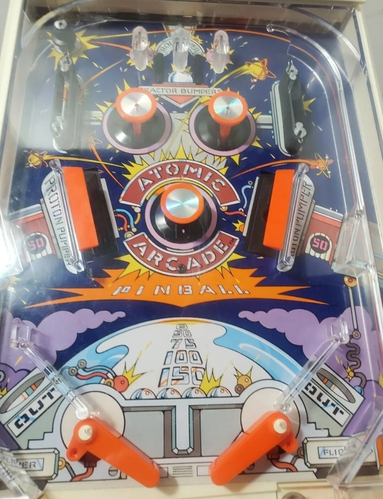 1979 Tomy Atomic Pinball Game 7054