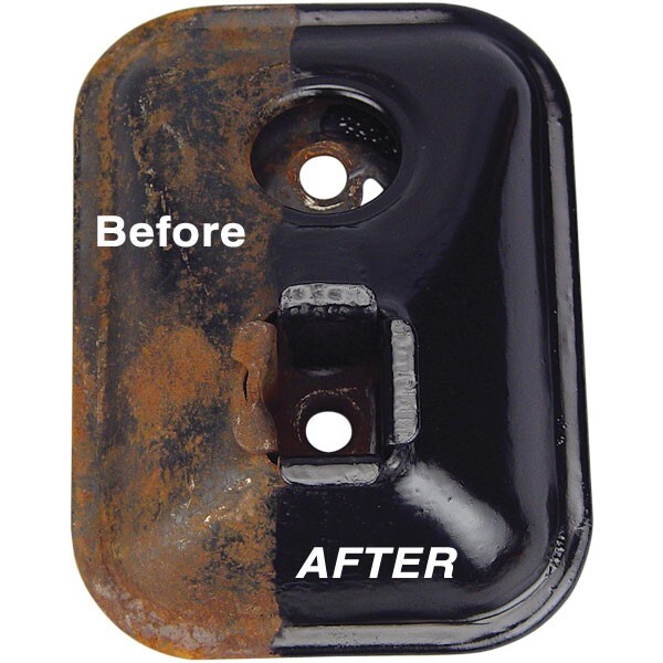 TP Tools® RUST COVER PAINT, Gloss Black, Quart, Made in USA #TP-1090