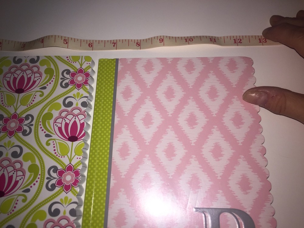 Initial P Notepad AND Coordinating Floral Notepad NEW