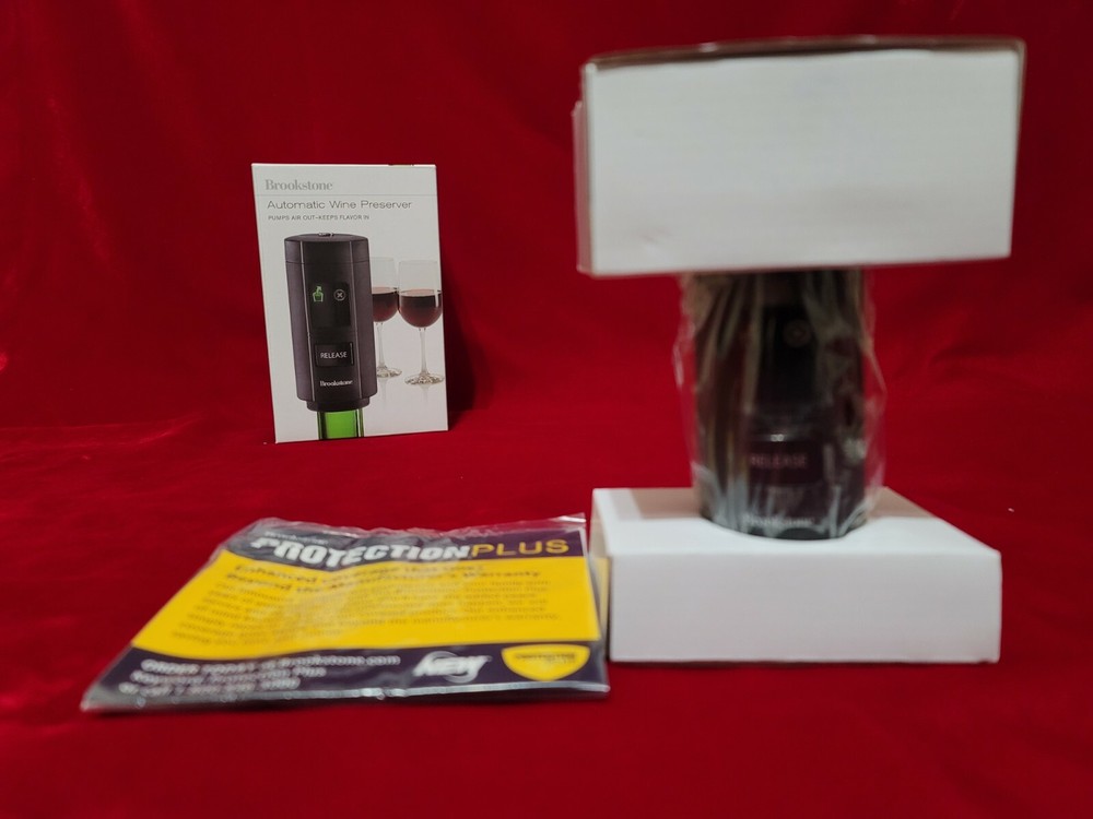 Brookstone Automatic Wine Preserver (Brand New in Sealed Condition)
