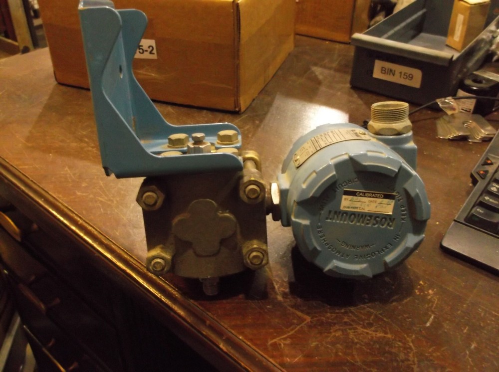 ROSEMOUNT 1151GP8E22B1 PRESSURE TRANSMITTER 1000 PSI MAX WP (815)