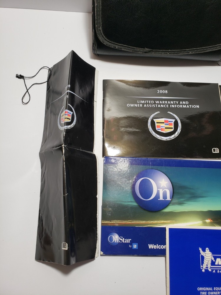 2008 Cadillac CTS Owners Manual Complete Set