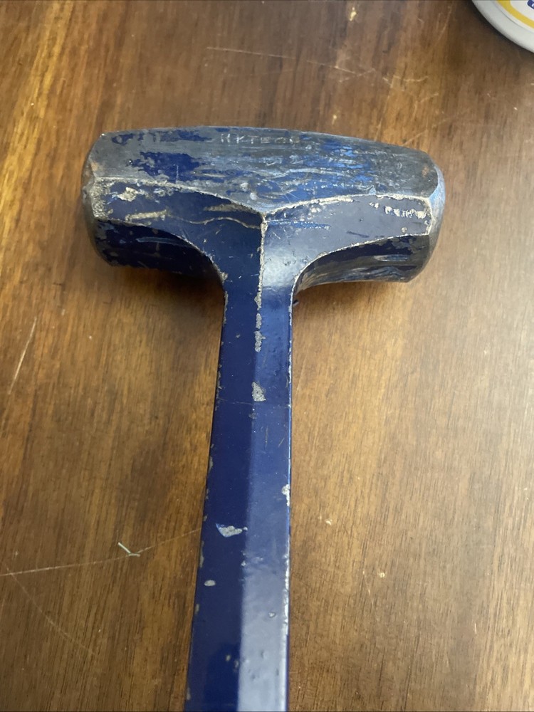 Estwing Big Blue 4lb Solid Steel Drilling Hammer 16'' Handle Sledge 4lb 12.7oz