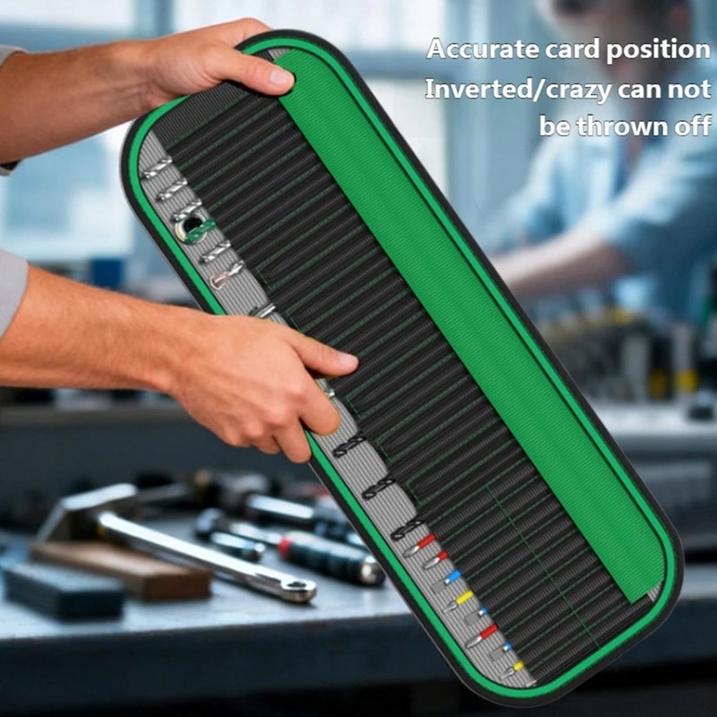 Professional Tool Storage Roll Pouch Roll Up Tool Bag for Sockets and Drill Bits