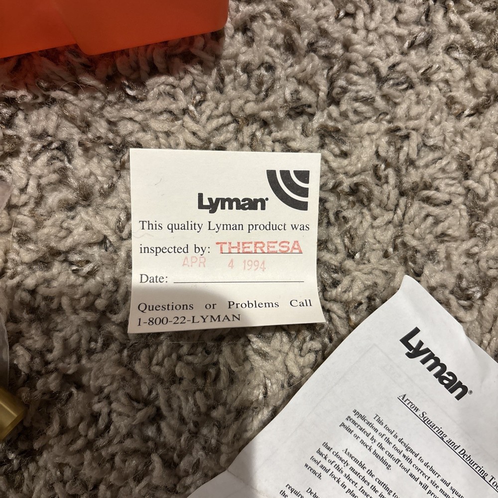 Lyman Arrow Squaring/Debuting Tool 7031315