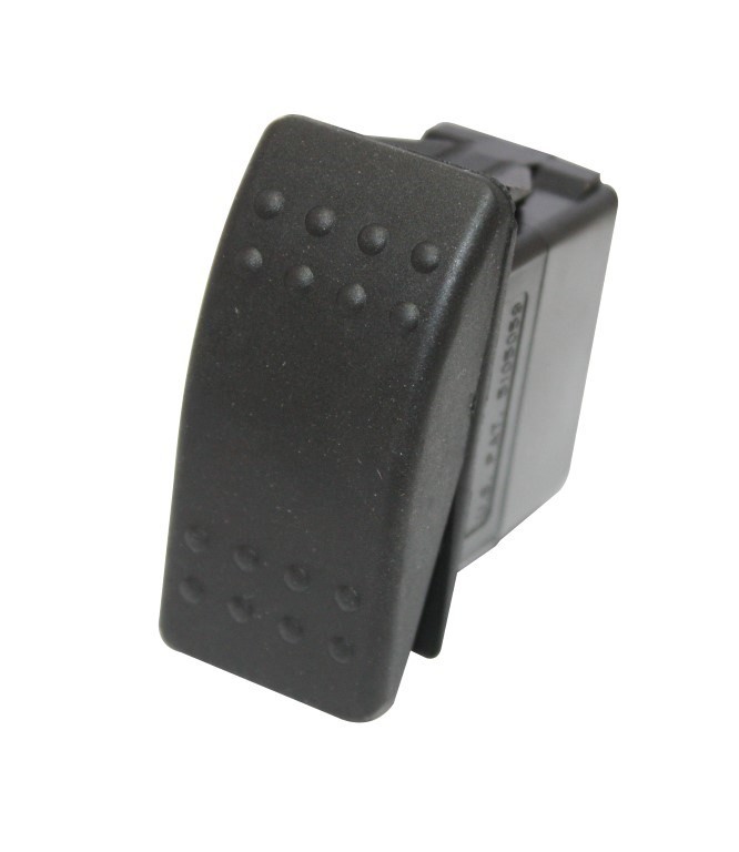 DragonFire Switch Momentary Rocker Switch Black (520978)