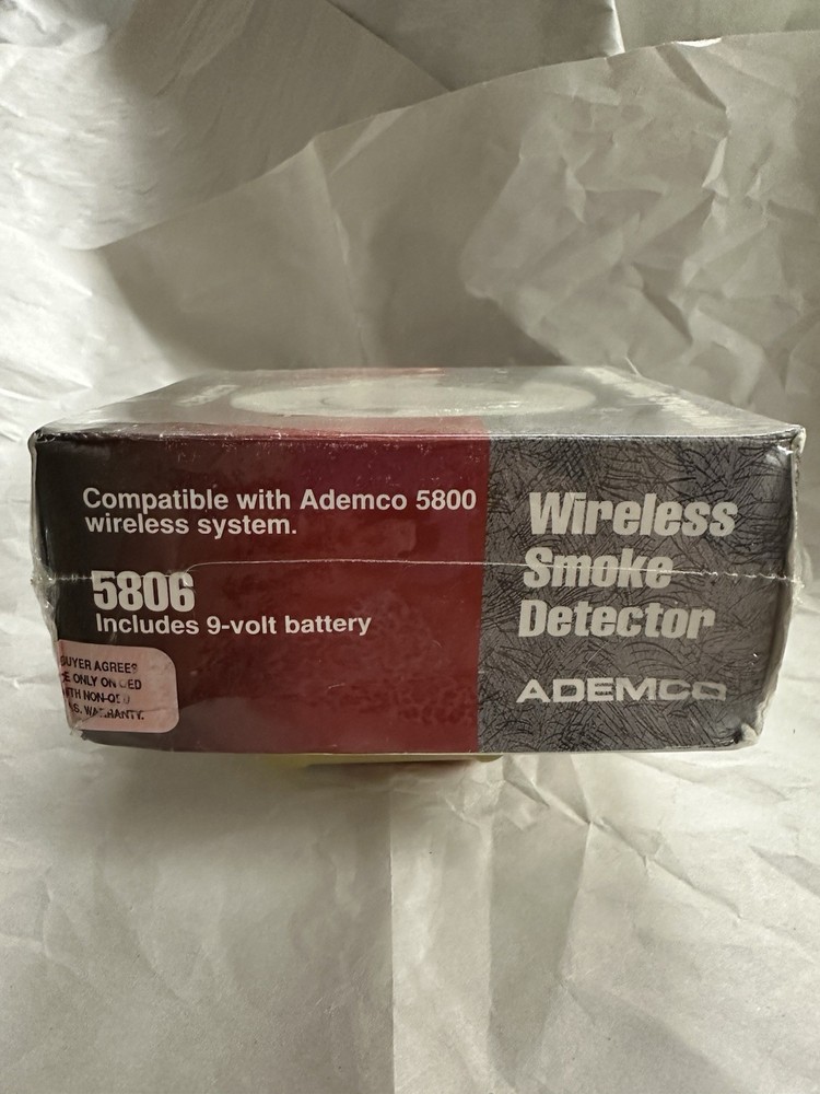 NEW Ademco 5806 Wireless Smoke Detector