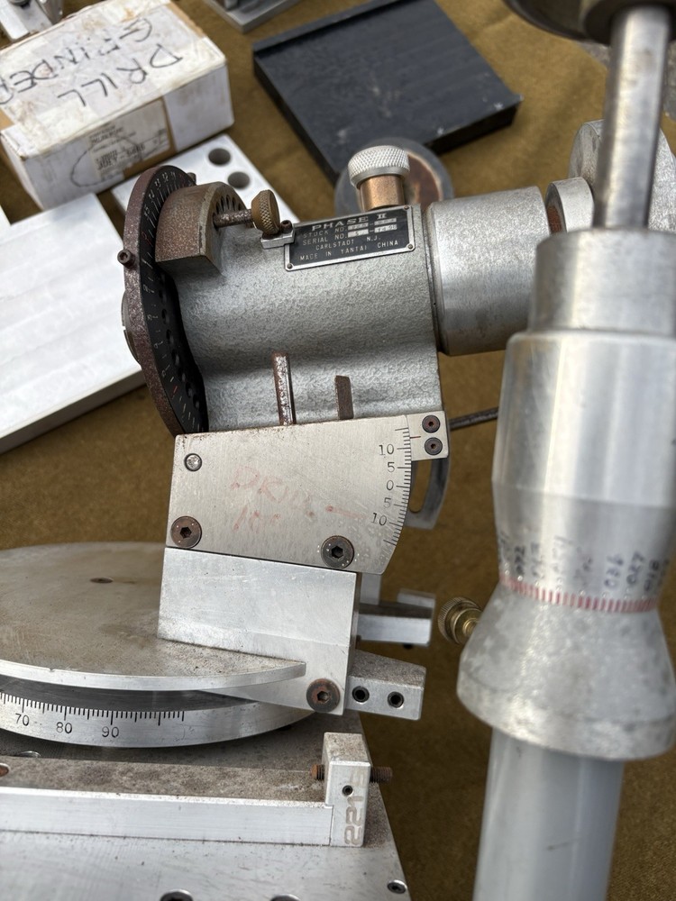 Precision Mill Drill Bit Sharpening Fixture Nicely Shop Made