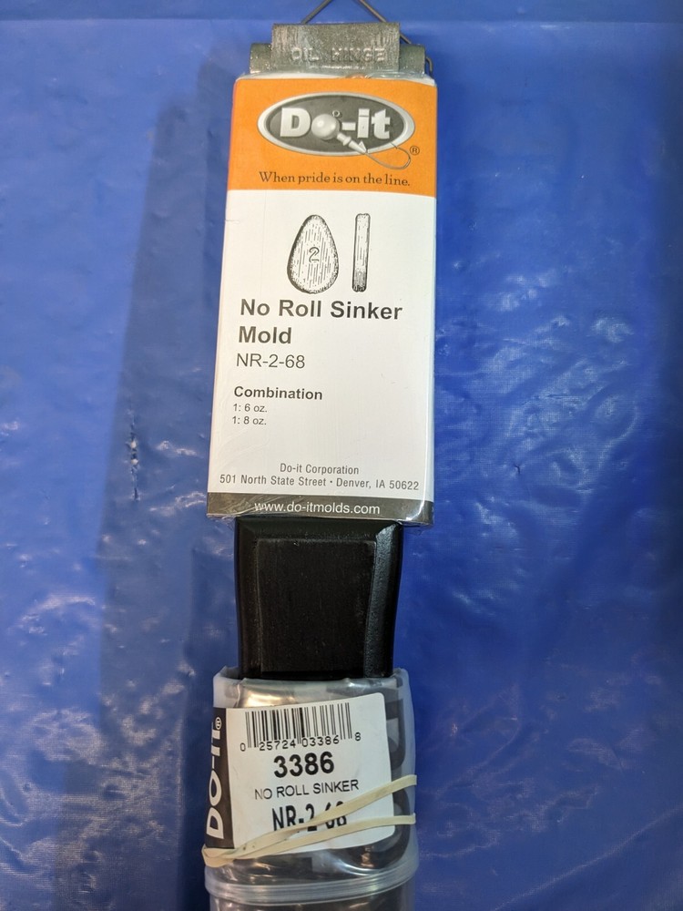 3386- NO ROLL SINKER MOLD-NR-2-68