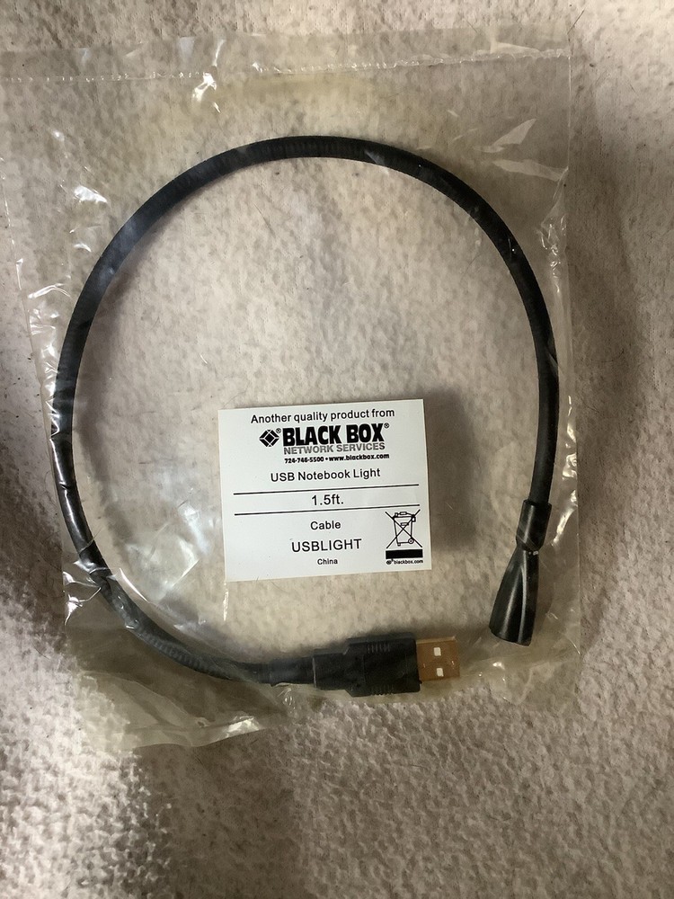 New Black box USB NOTEBOOK LIGHT