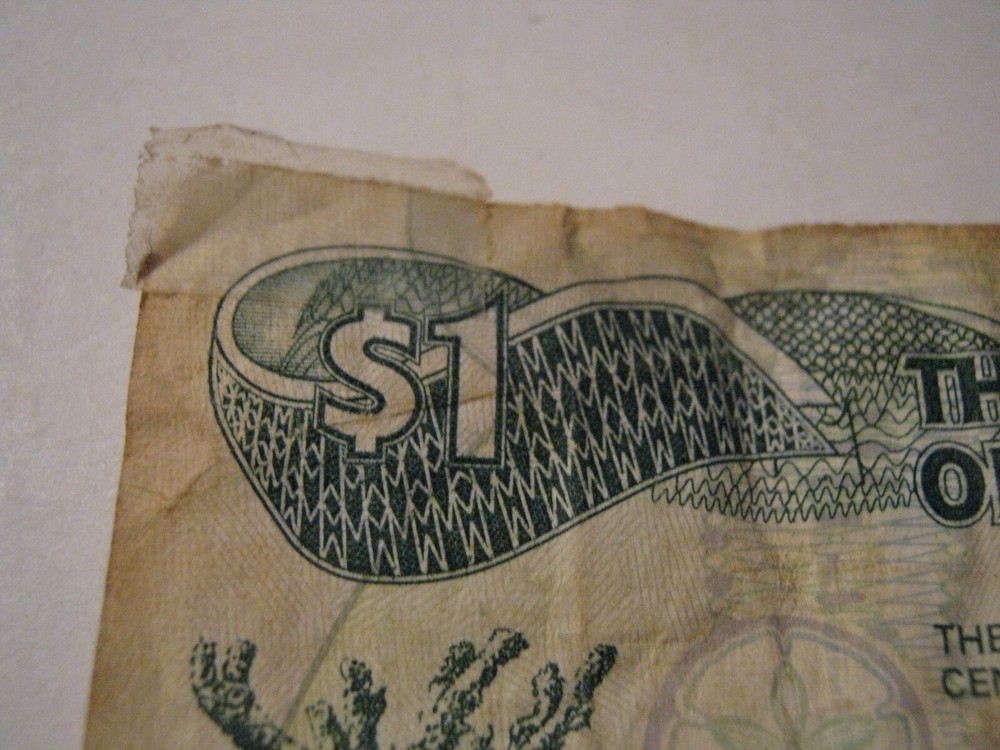 Bahamas FIVE One Dollar QEII notes 1996 Pick # 57a