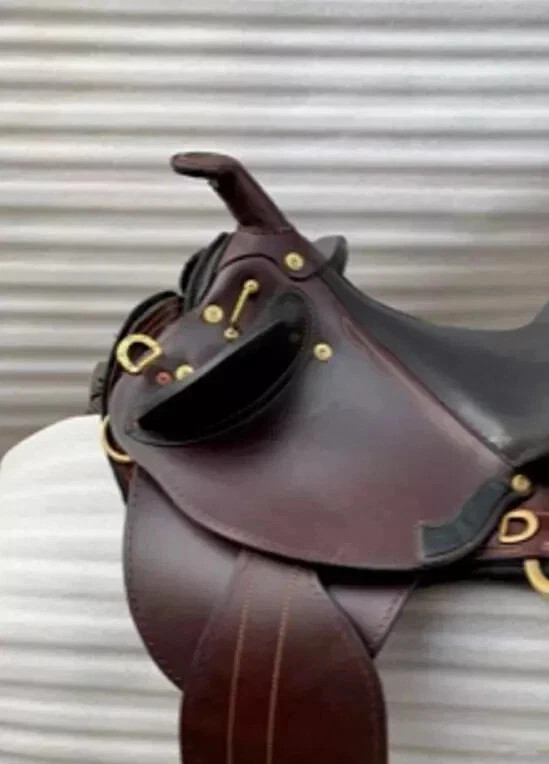 Australian Half Breed Saddle Made With Premium Leather (Customization Available)