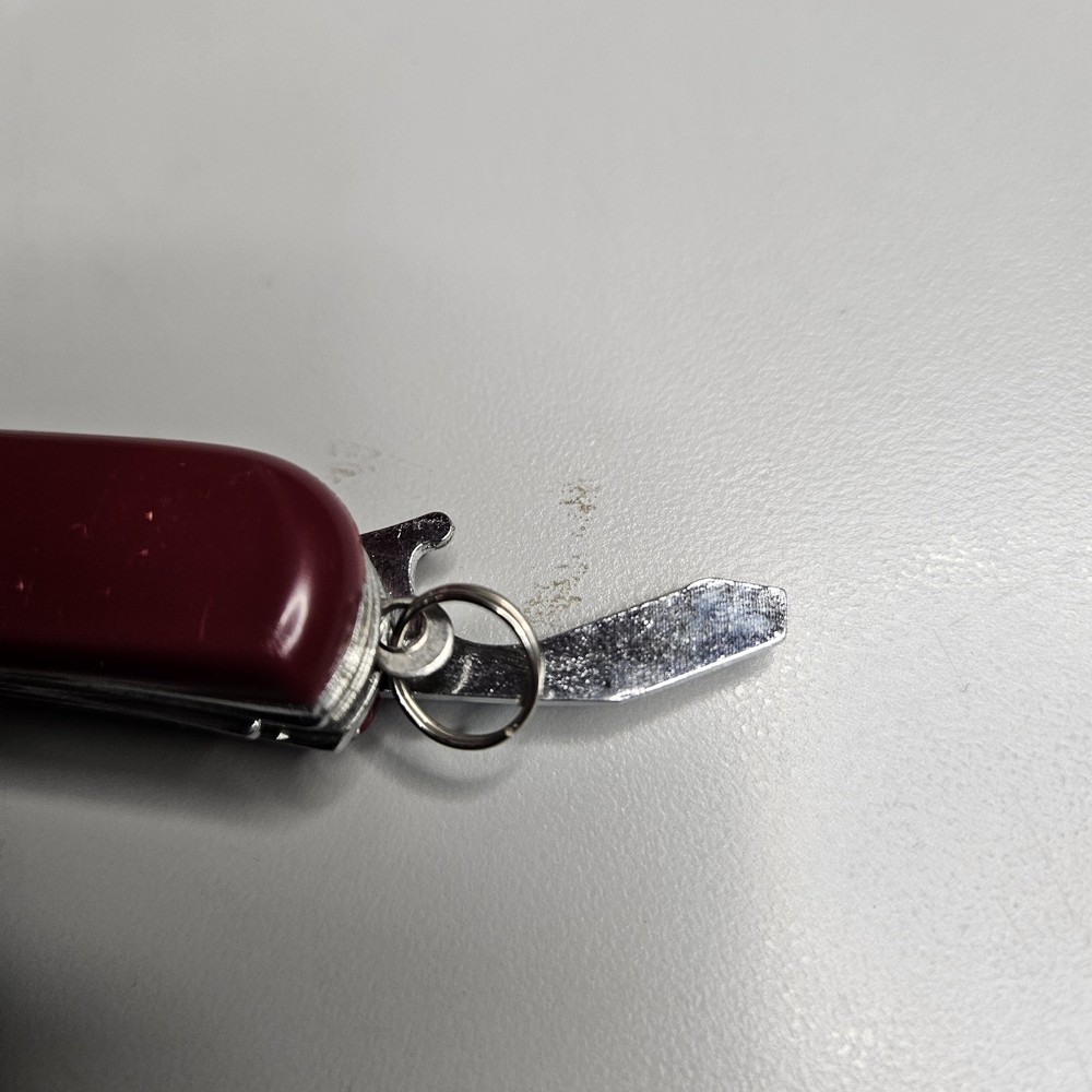 Multi Tool Pocket Knife Made In China Red Handles 11 Tools