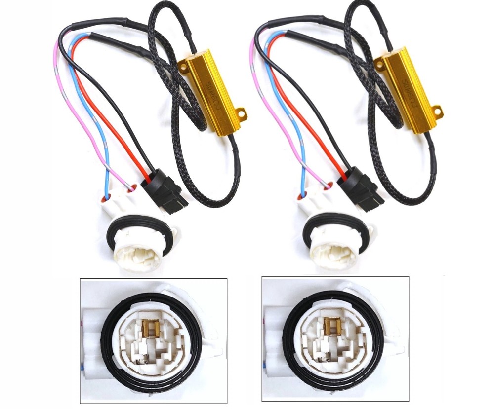 Wire LED Resistor Canceler Flash Error Decoder 3156 U Back Up Reverse Repair