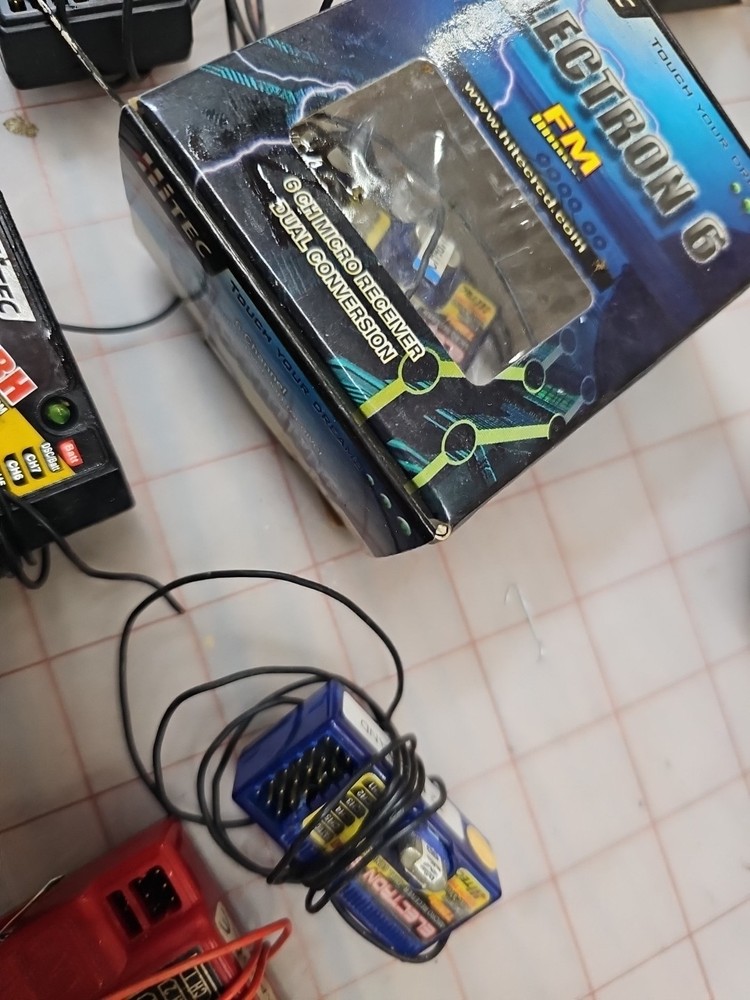 Hitech Fm Recievers And Module Lot Rc Airplane