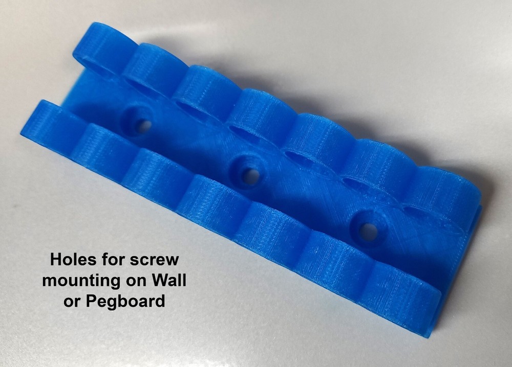 Tool Holder Medium size for Pegboard or Wall Organization. Discounts Available