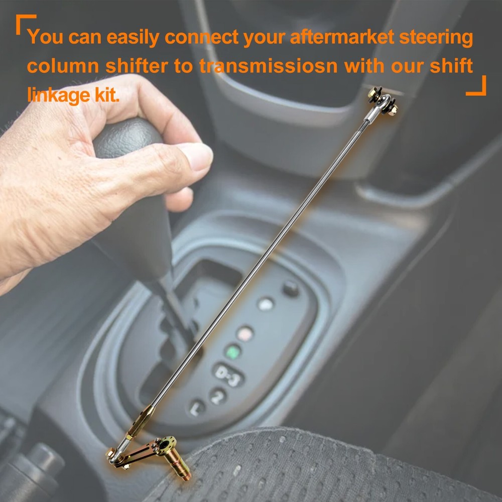 21" Adjustable Column Shift Linkage Kit ACA-1807 for AOD Ford Transmission