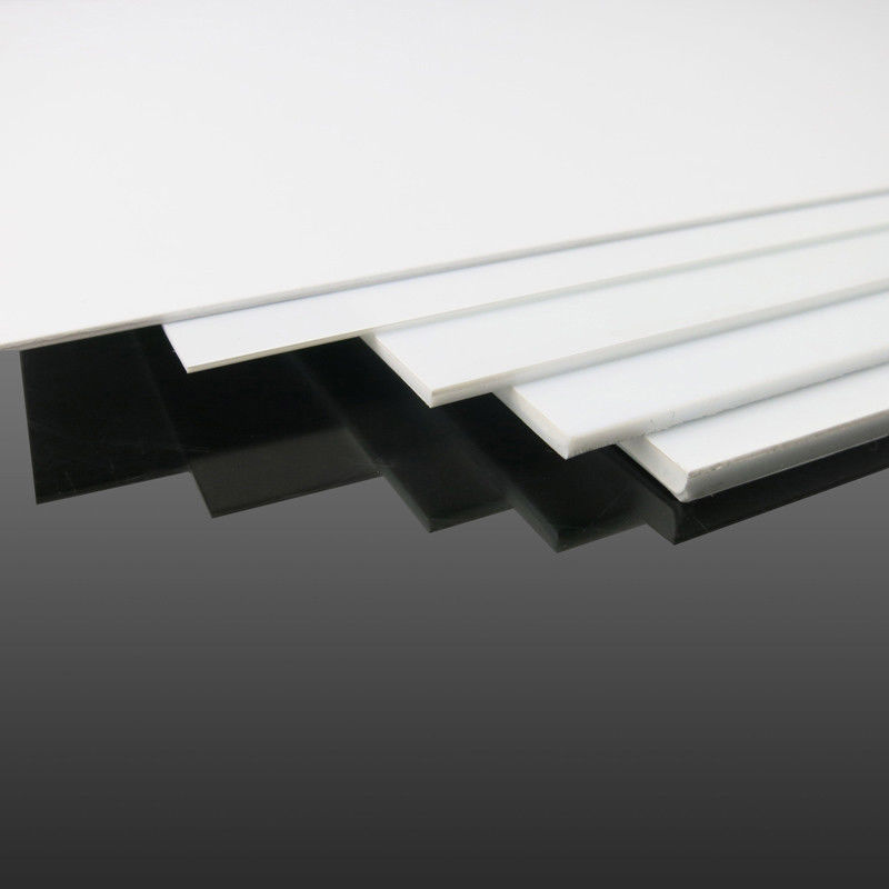 1-2pc White ABS Plastic Sheet Panel DIY Model Craft 1/1.5/2/3mm Thick Multi Size