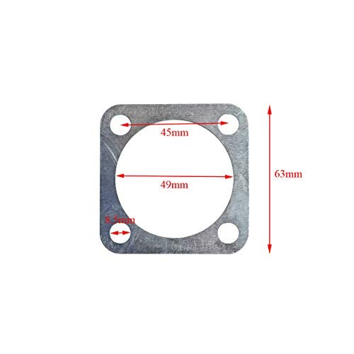 CNC Cylinder Head for Racing 66cc/80cc Engine () red