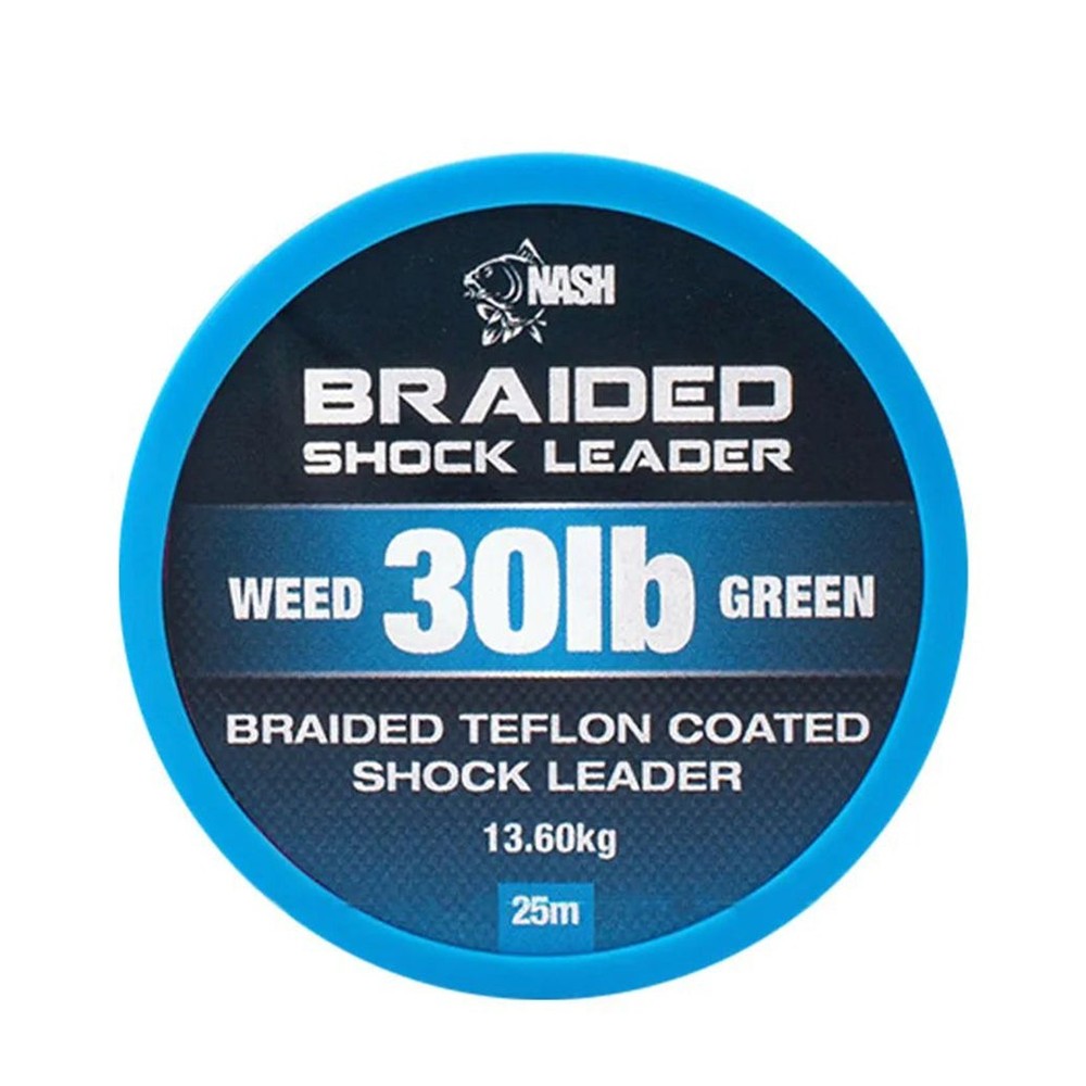 BRAIDED SHOCK LEADER 30LB Nash