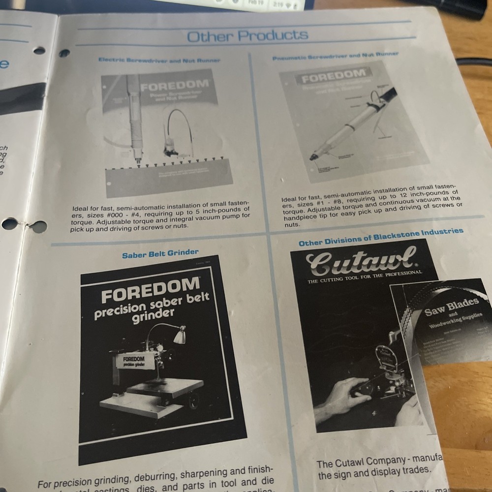 Foredom Power Tools Catalog