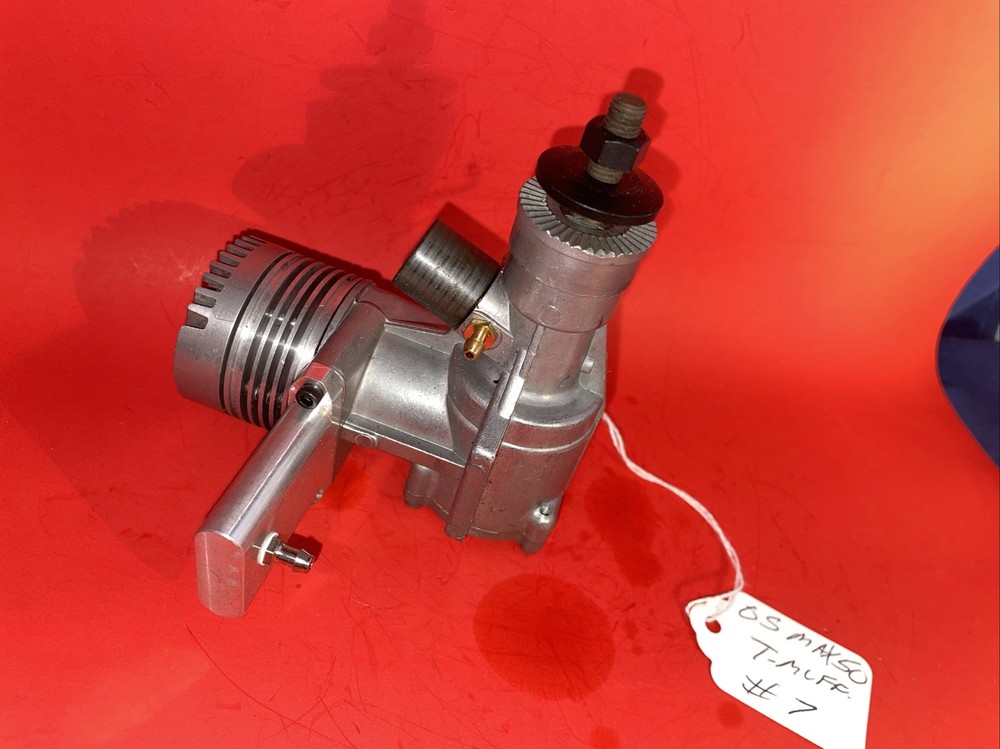 OS MAX 50 C/L WITH T- MUFFLER EXCELLENT #7