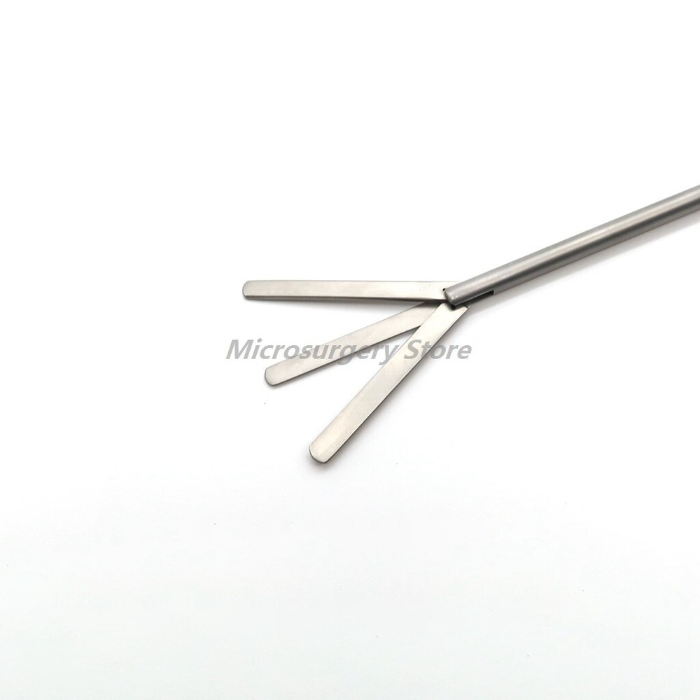 5x330 mm Reusable Laparoscopic Three-Leaves Fan Retractor