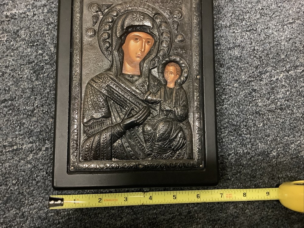 Blessed Art Work .950 Silver. Hand Made Very Unique.