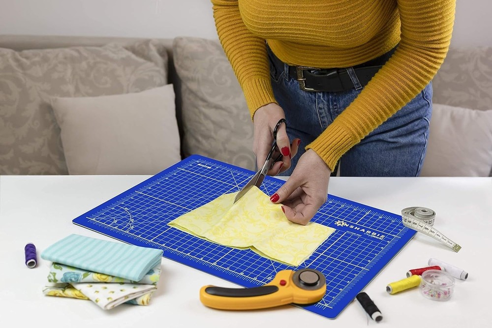 Quality 12x18 Double-Sided Cutting Board - Ideal for Sewing & Quilting Projects