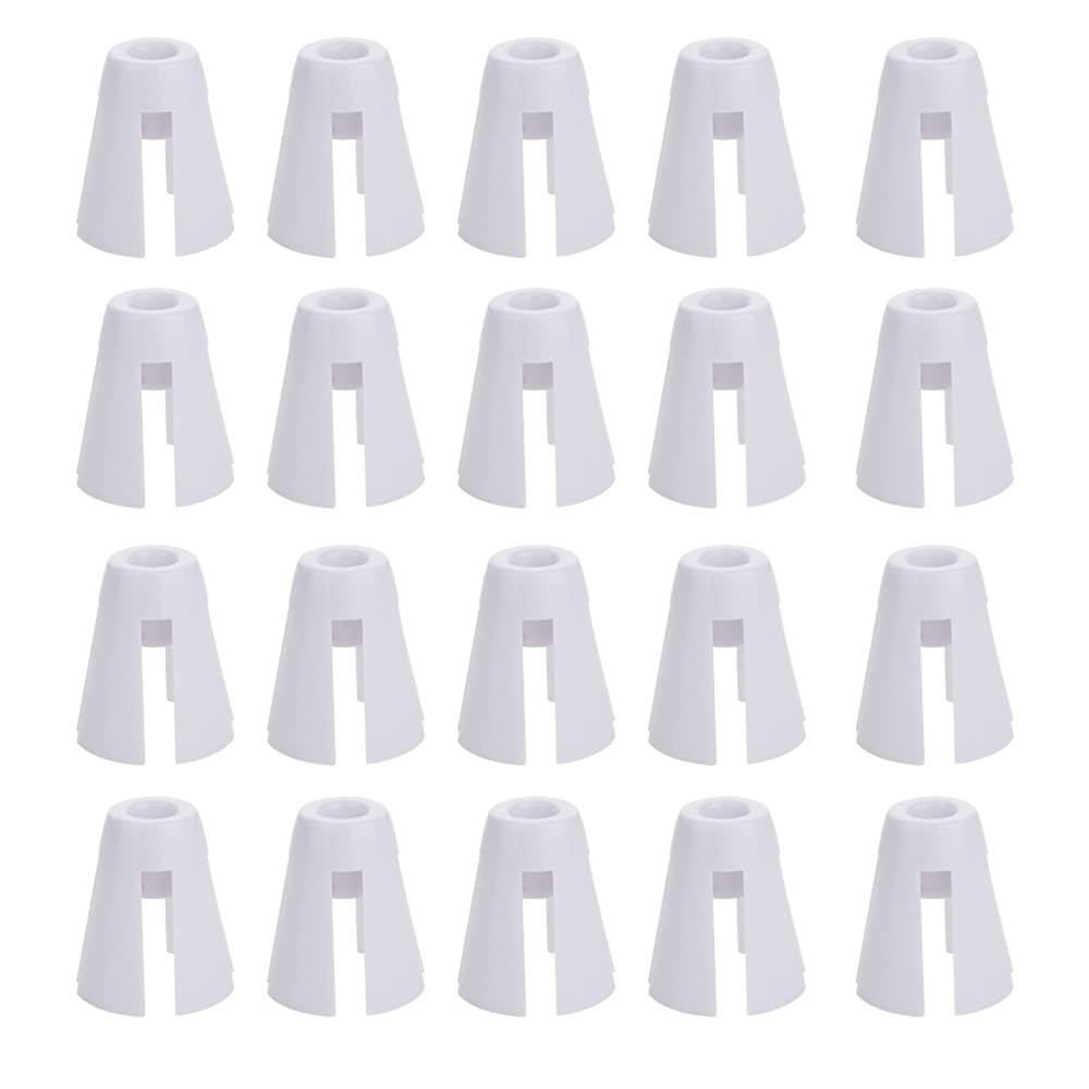 20 Pcs Plastic Coil Claw Thread Spool Cone Holder Sewing Accessories for 644D...