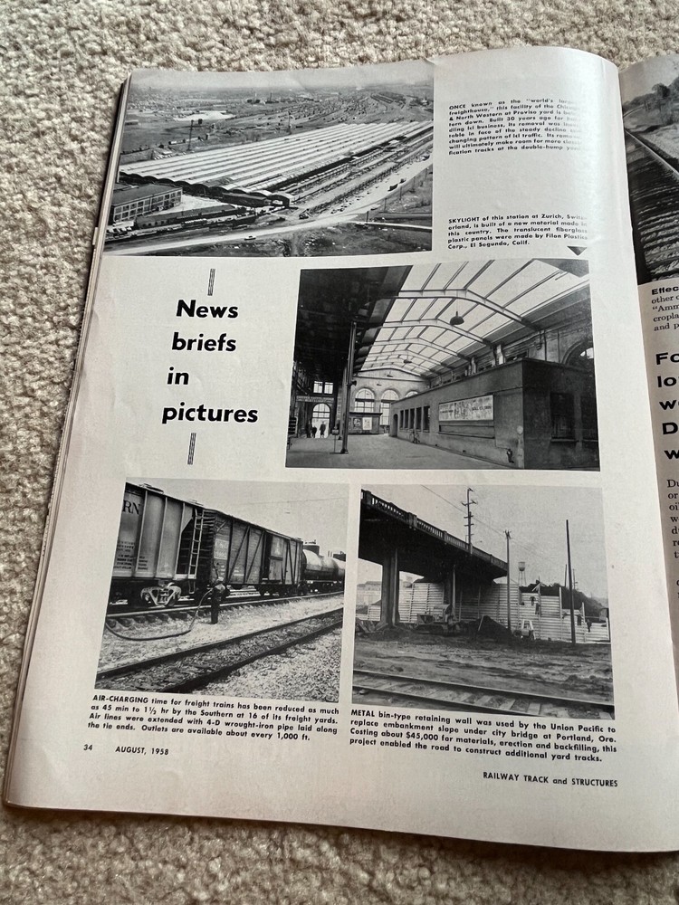 Railway Track and Structures - August 1958