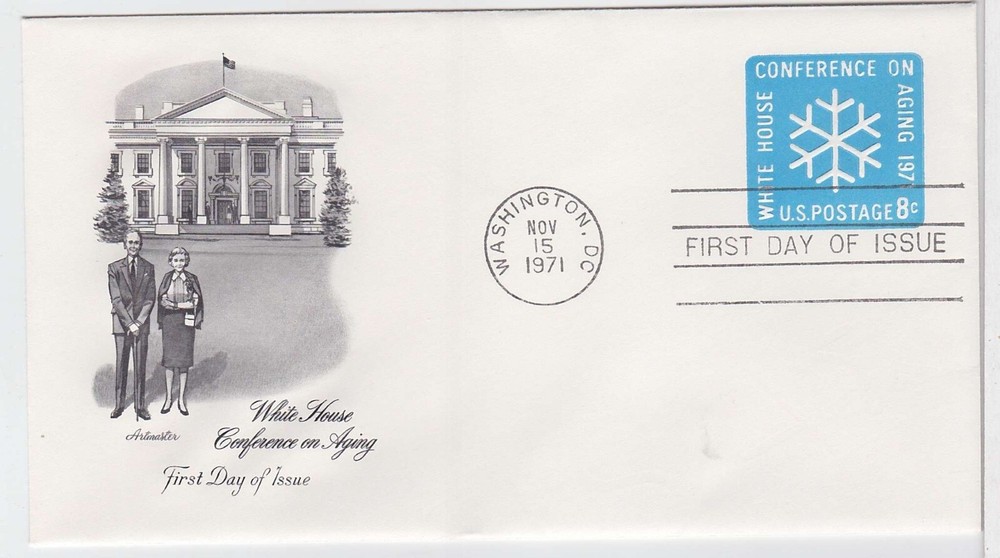 TurtlesTradingPost- Conference on Aging- 1971 FDC #U564-Artmaster