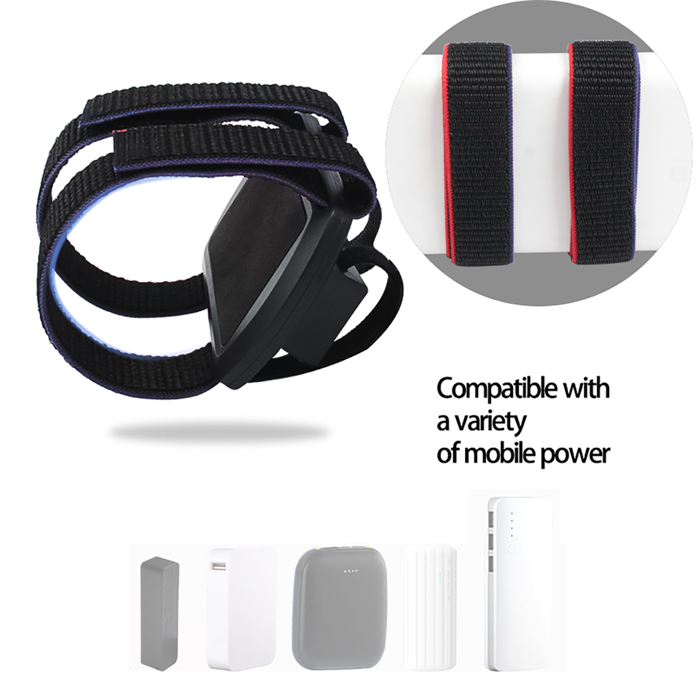 External Power Clip VR Battery Mount Fixing Strap Holder for Quest 3 VR Headset