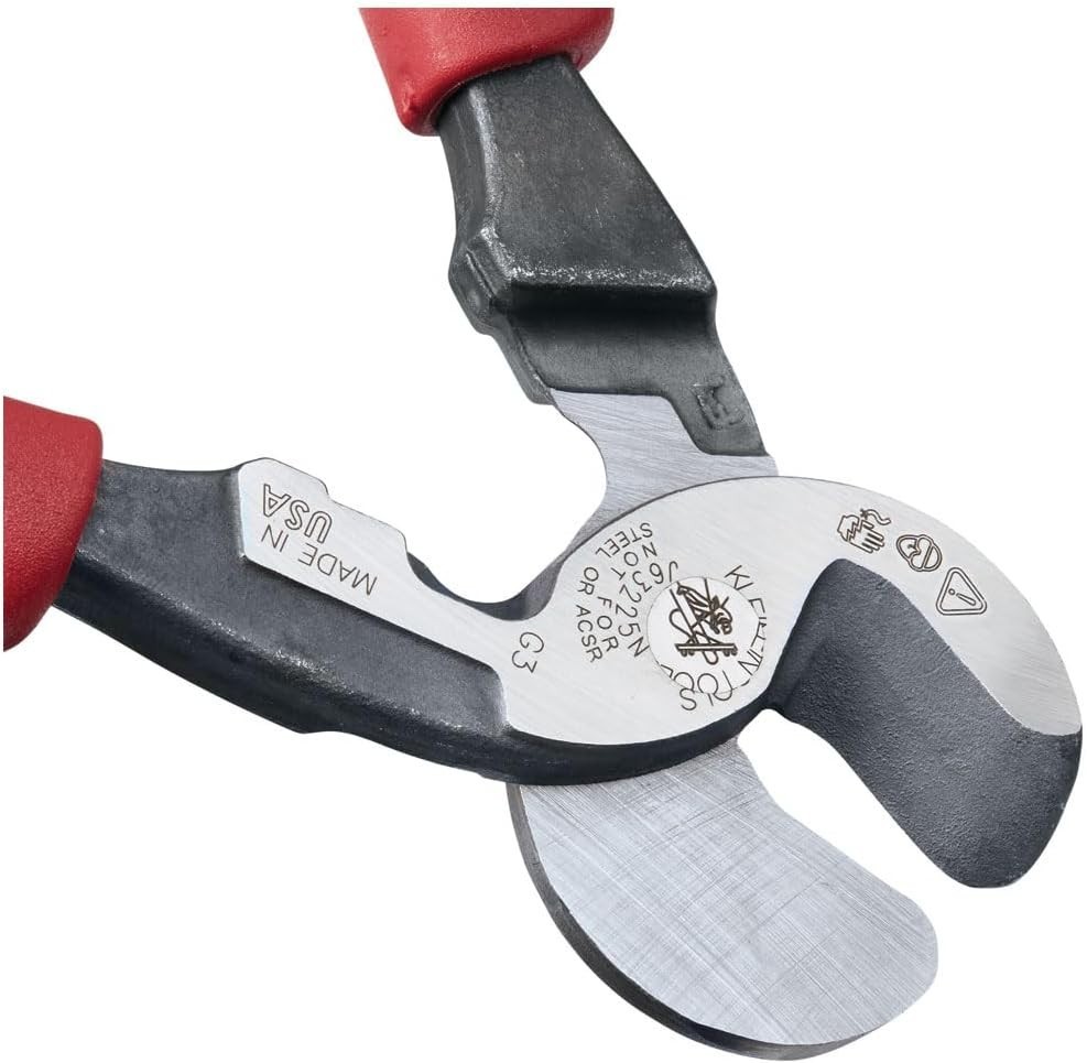 Klein Tools J63225N High-Leverage Cable Cutter & Stripper - Precision Cutting