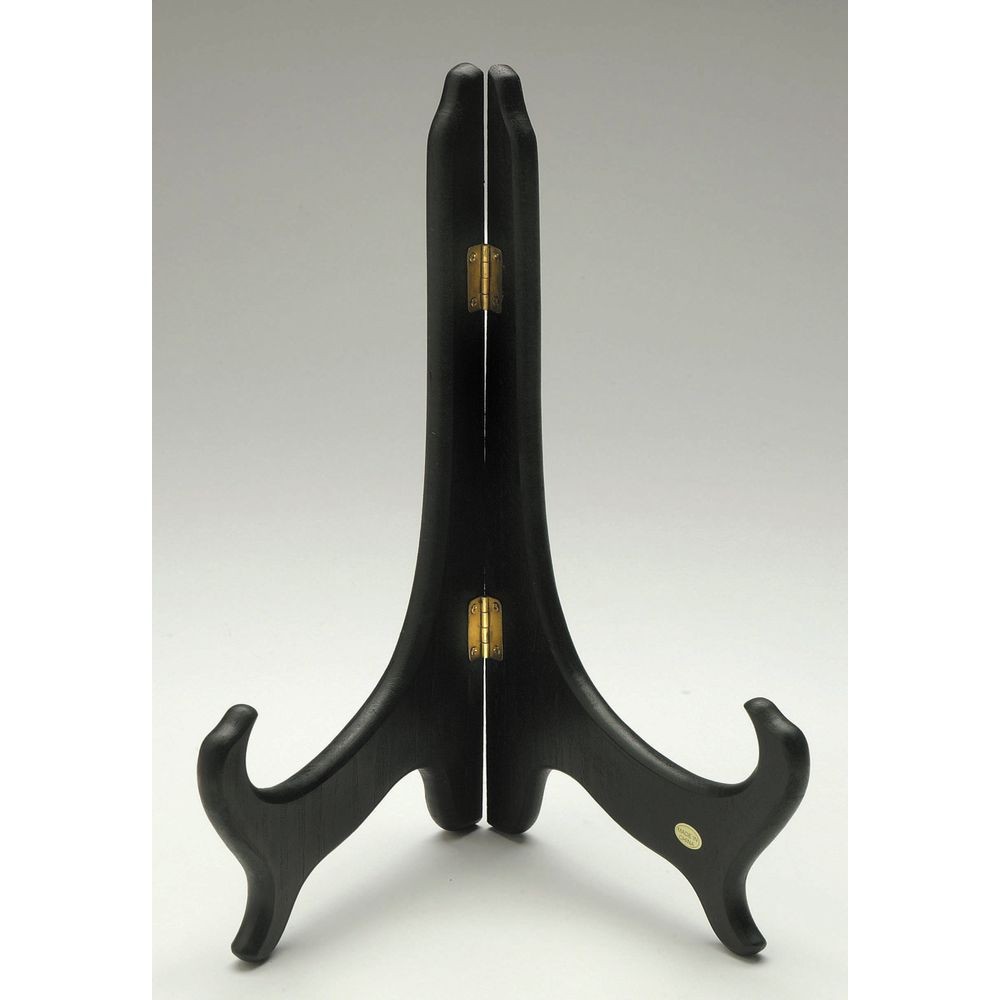 12" (H) Black Decorative Plate Stand