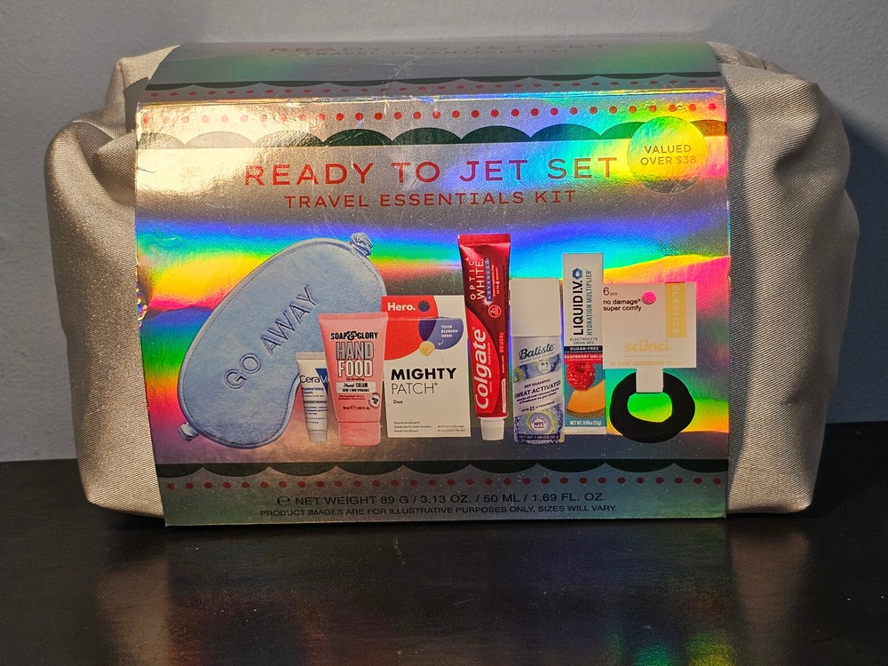 Ready To Jet Set Travel Essentials Kit - New!