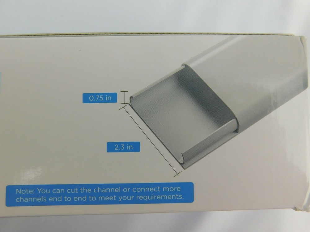 Yecaye TV Cable Concealer CMC-08 Management Solution 15.7"