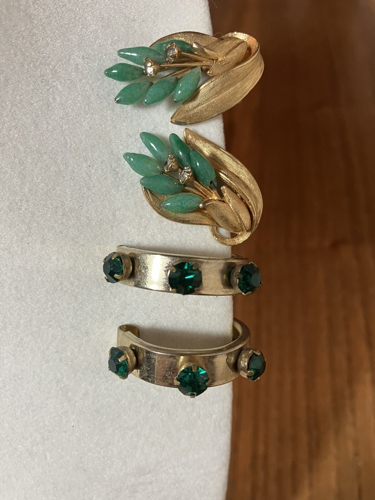 2 Pair Clip Earrings. Wear From Age
