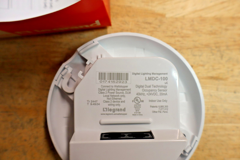 WATTSTOPPER ( LMDC-100 ) DLM Dual Tech Ceiling Mount Occupancy Sensor