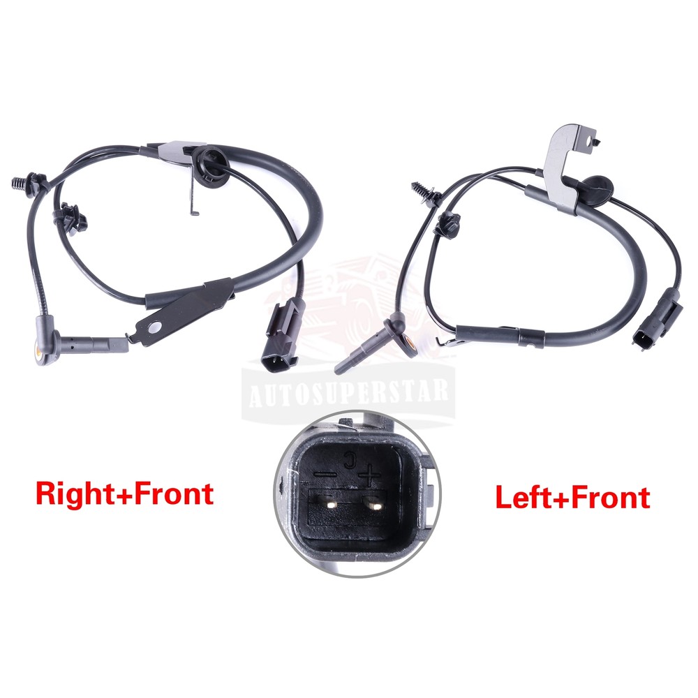 2 pcs Front ABS Wheel Speed Sensor For Dodge Journey For Chrysler