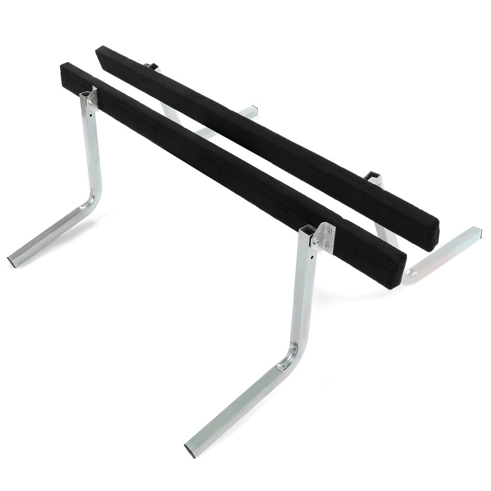 Boat Trailer Bunk Board Guide-On 5' Feet Rail Makes Loading Boat w/Brackets Kit