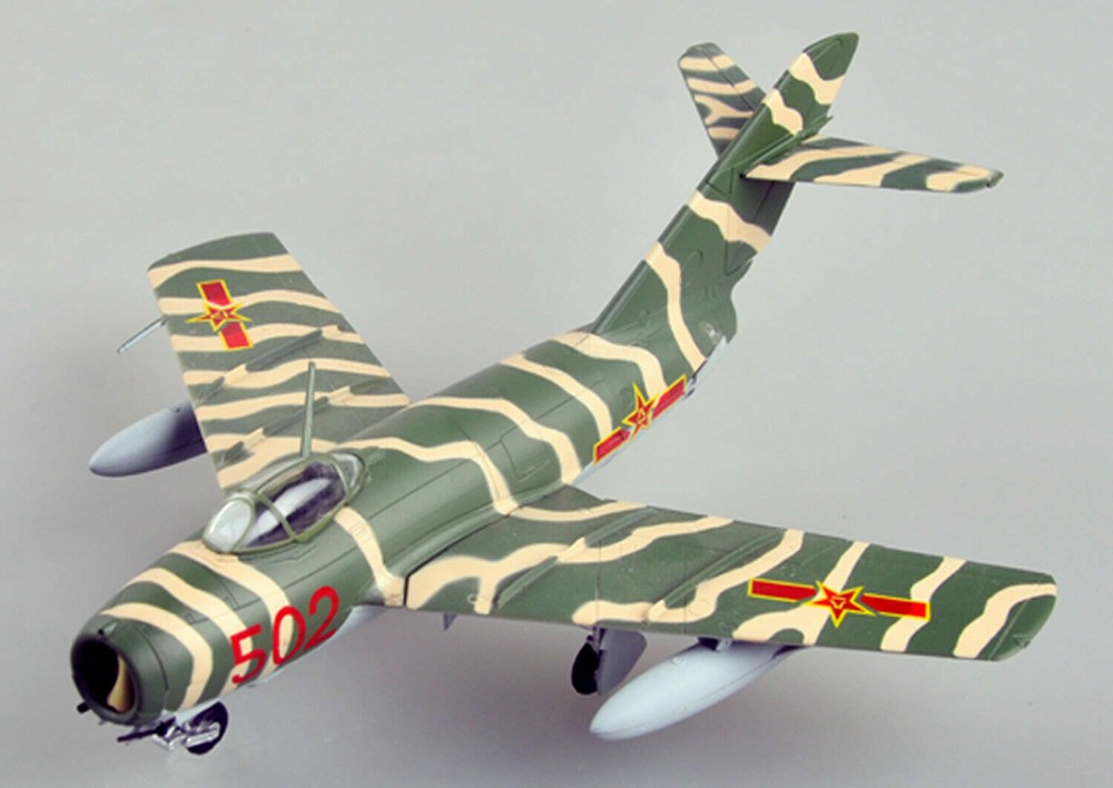Easy Model 1/72 MiG-15 PLA Plastic Fighter Model #37133