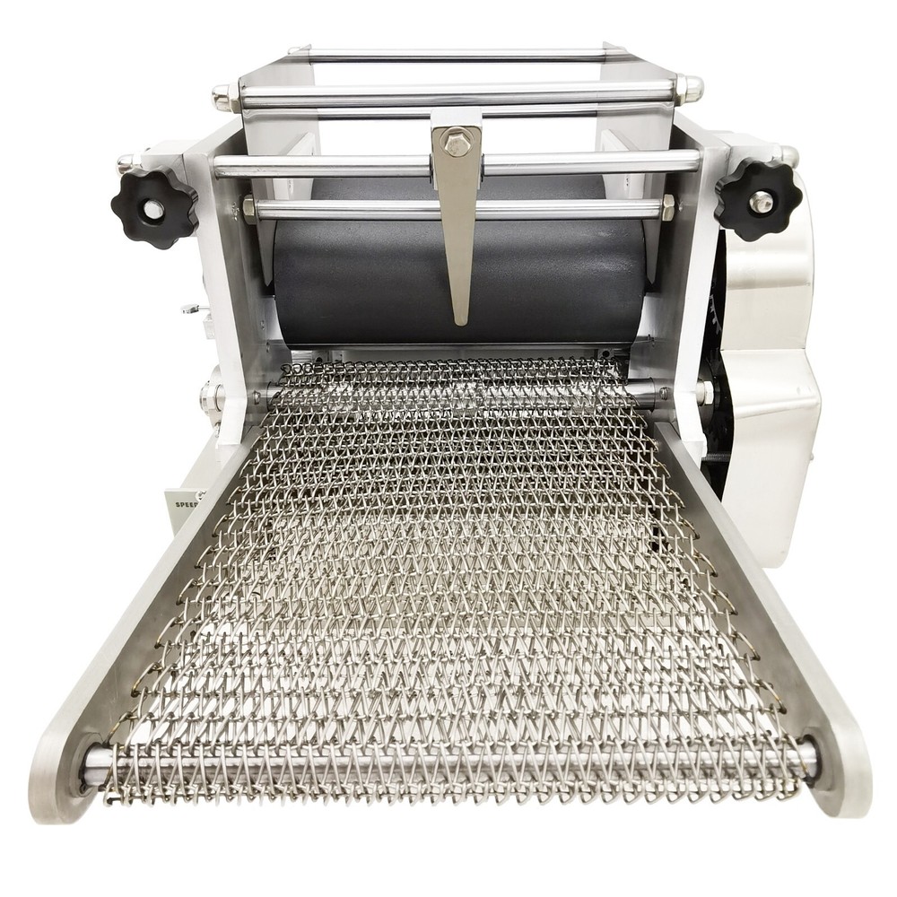 5.9"Commercial Electric Corn Pancake Press Roller Forming Machine Chapatti Maker