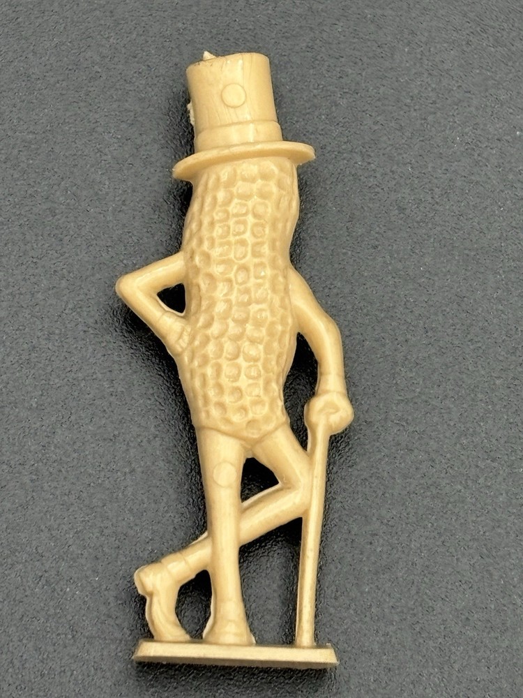 Vtg Mini Planters Peanuts "Mr Peanut" Figure on Base
