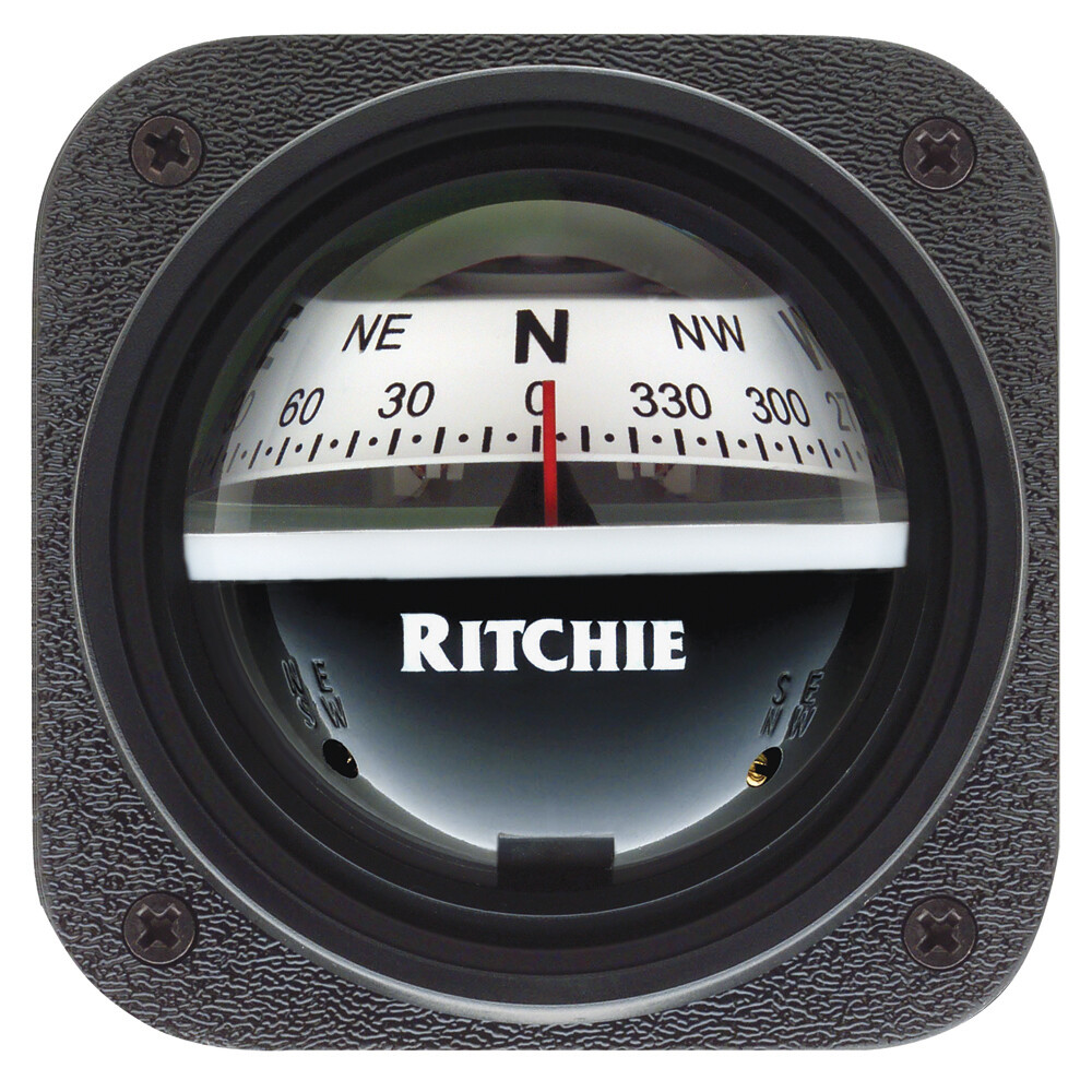 Ritchie Compasses V-527 Compass Bulkhed/Slope 2.75" Dial Grey