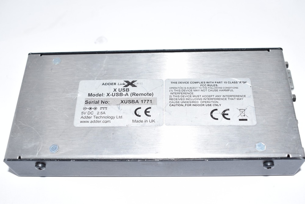 AdderLink X-USB-A X-Series USB Extender Plus Stereo Audio