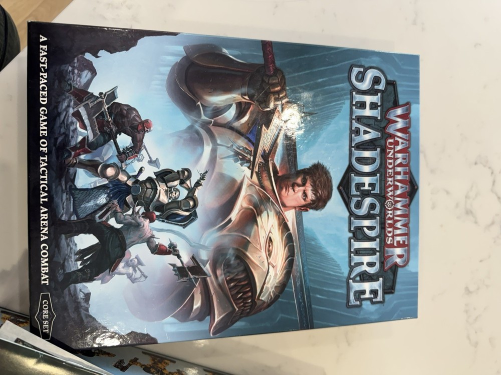 Warhammer Underworlds Shadespire Core Box Set Games Workshop not Complete 3 figs