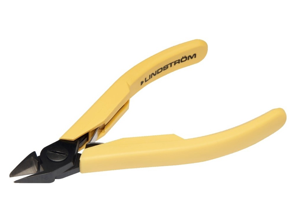 Lindstrom 8155 - Precision Diagonal Cutter w/Tapered Head & ESD Safe Handle,