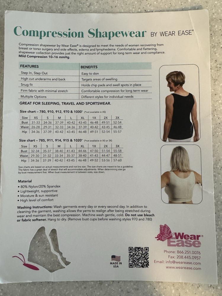 Wear Ease Compression Shapewear